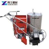 Hand-Push YG Asphalt Road Construction Line Marking Paint Machine Thermoplastic