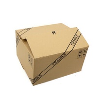 High Quality Luxury E-commerce Packaging Carton Shipping Corrugated Box Customized Brown kraft shipping carton