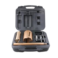 Omeio 7ps Hss Core Concrete Diamond Drill Bits For Hard Working Fast Steel Asphalt