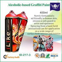 Interior And Exterior Graffiti Spray Paints OEM For Concrete / Asphalt