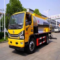 Used Asphalt Spreader truck 7.19CBM Road maintenance equipment