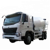 Construction Material Stores SINOTRUK HOWO A7 8 Cubic Meters Asphalt Concrete Mixer Truck