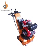 Concrete Scarifiers Walk Behind Mark Stripper Epoxy Planer Asphalt Floor Scarifier Diesel Engine Concrete Surface Road Machine