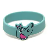 Factory Custom Made Plastic Rubber Fashion Bracelet Manufacturer Customized Printed School Award Gift Bespoke Wholesale Cartoon Image Silicon Wristband