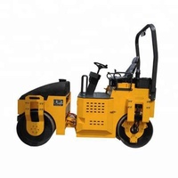 Construction works&#194; &#160; 3 Ton New Road Roller Price Width 1.2m Mini Working Asphalt Roller For Road Surface Repair