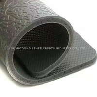 Wearproof PVC Basketball Flooring , PVC Wooden Flooring With Asphalt Layer