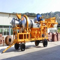 LQY-20 Mobile Asphalt Mixing Plant For Asphalt Driveway Paving Mobile Asphalt Mixing Plant For Asphalt Driveway Paving