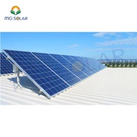 Aluminum Alloy Solar Panel Adjustable Rear Leg Asphalt Flat Roof Solar Racking Frames