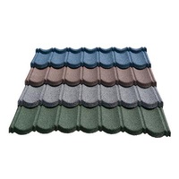 665-1000mm Width Hard Metal Roofing Stone Coated Asphalt Roof Sheet for Leisure Facilities High Hardness