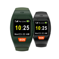 High Performance Lone Workers Smart Bracelet L12 RTOS OS 1.22 inch TFT Waterproof SOS Call Wristband