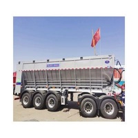 Large Truck Trailer Convenience Field Asphalt Clinker Special Vehicle Truck Trailers Semi Trailer