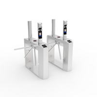 Wan Cartoon Waterproof 304 Stainless Steel High Security Automatic Access Flag Barrier Gate