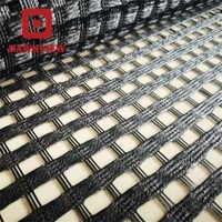 Industrial Dawnview Convenient And Durable Asphalt Fiberglass Geogrid Bitumen Coating Road For Asphalt Reinforcement