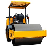 Hotels Asphalt Road Roller Compactor Machine 3.5 Ton Asphalt Roller Brand New Vibratory Road Roller