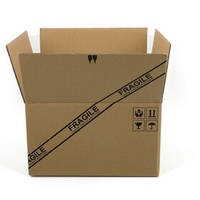 High quality 5 layers double wall brown corrugated strong carton cardboard house moving shipping box
