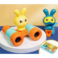 Cross-border children's magnifying glass children's cartoon telescope educational science toys 3-6-8-10-11-12 years old