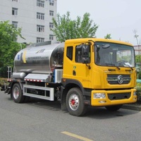 Low Price Second Hand 8cbm 10cbm Asphalt Distribution Truck for Sale