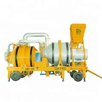 Construction Material Mobile Stores 20tph Asphalt Bitumen Asphalt Mixer