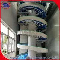 Vertical Spiral Conveyor Screw Elevator Price for Lifting Box Carton Barrel