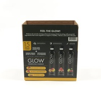 Professional Customer Logo Printing Large Black Boxes Packaging Juice Whine Water Paper Box Corrugated Shipping Carton