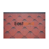 Luxury Self Adhesive Mosaic Asphalt Roof Shingle /Colorful Fiberglass Roof Tile