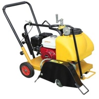 Construction works   MGQ350 Handheld Floor Concrete Asphalt Road Cutter Gasoline Road Saw Cutting Machine