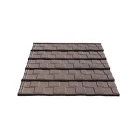 Modern Roofing Tile 1350mm*420mm Stone Asphalt Shingles Decorative Exclusive Brown Roof Tile
