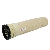 Eco - Friendly Non Woven Dust Collector Polyester Fiberglass Filter Bag For Asphalt Plant
