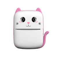 Cute Cartoon kitty Low Price Handheld Label Printer Wireless for Office Study Use Mini Sticker Printer