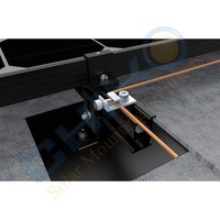 Black Full Solar Panel HOME Adjustable Asphalt Shingle Rooftop Rack System Solar Racking