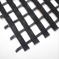 Chinese Style 50/50kn Fiberglass Geogrid Bitumen Coated for Asphalt Overlay Reinforcement