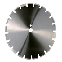 Green Concrete 350 400 450 Asphalt And Laser Welded Diamond Blade For Asphalt Cutting With Protective Segments
