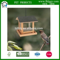 Sustainable Handmade Water Proof Asphalt Wooden Bird Feeder