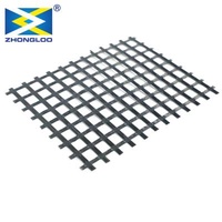 ODM Fiberglass Asphalt Reinforcement Geogrid Biaxial Integral