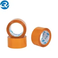 Wholesale Yellow Rubber Adhesive Carton Packaging BOPP Tape Custom Printed BOPP Adhesive