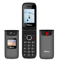 Hot Sale Volte Mobile Phone RTOS System Dual SIM 4G Flip Cellphone Keypad For Old Man Chinese Manufacturing