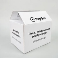 Custom logo corrugated paper box delivery carton corrugated white shipping boxes wholesale custom corrugated carton box mailer