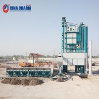 LB2000 160t / H Asphalt Plant Equipment , Small Asphalt Plant Environmental Protection
