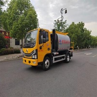 Dongfeng 4000 Liters Bitumen Asphalt Spray Truck With YC4FA120-30 Engine