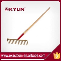 Cheap Garden Rake Pick Grabber In Construction Tools 14 Tooth Garden Forged Asphalt Steel Rake