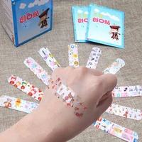 100PCS/Pack Waterproof Cute Cartoon Band Aid Hemostasis Adhesive Bandages First Aid Emergency Kit Fo