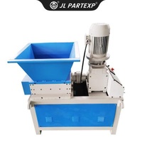 Hotels Waste Tire Wooden Board Metal Kitchenware Laboratory Foam Carton Mini Plastic Bottle Double Shredder Mobile Shredder Machine