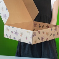 Customized corrugated paper box delivery carton corrugated brown shipping boxes