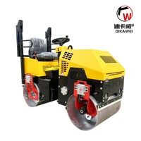 Construction works&#194; &#160; Small road roller vibration 3 ton 1 single and double steel wheel hand-push market type vibration driving lawn asphalt contract