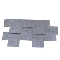 Modern 3-Tab Asphalt Gases Roofing Tile Fiberglass Good Wind Resistance Asphalt Shingles