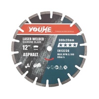 For Asphalt IT Wholesale Professional 12" 300*20MM Laser-welded Saw Blade For Asphalt And Abrasive Materials"