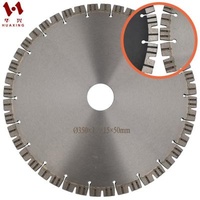 2021 New Arrival Granite/Concrete/Asphalt/Sandstone Huaxing Diamond Tools 350mm 14 Inch For Cutting Granite Concrete Asphalt