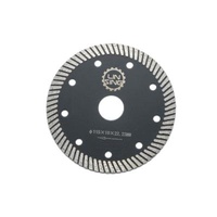 DIY Grade 4.5 inch Diamond Turbo Saw Blade for Marble Granite Ceramic Concrete Asphalt