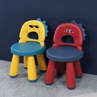 Children's small stool home cartoon bench baby low stool seat animal stool plastic cartoon chair kid