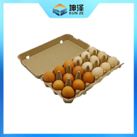 Carton and Crates 18 Count Egg Cartons Eggcartons Paper Pulp Packaging Egg Tray Duck Egg Holder